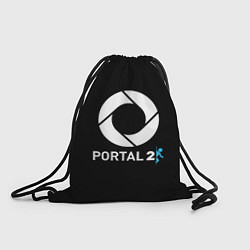 Рюкзак-мешок Portal2 logo game, цвет: 3D-принт