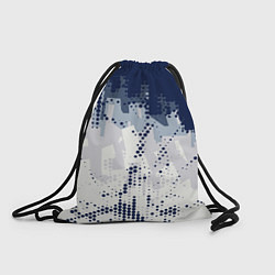 Рюкзак-мешок Яркий абстрактный узор для спорта, цвет: 3D-принт