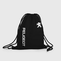 Мешок для обуви Peugeot logo white