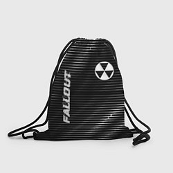 Рюкзак-мешок Fallout metal game lines, цвет: 3D-принт