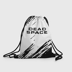 Рюкзак-мешок Dead space чёрные краски, цвет: 3D-принт