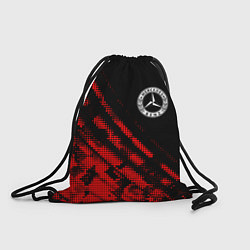 Рюкзак-мешок Mercedes sport grunge, цвет: 3D-принт
