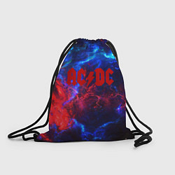 Рюкзак-мешок AC DC space, цвет: 3D-принт