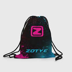 Мешок для обуви Zotye - neon gradient по-центру