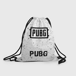 Рюкзак-мешок PUBG glitch на светлом фоне по-центру, цвет: 3D-принт