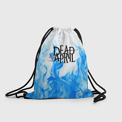 Рюкзак-мешок Dead by april fire blue, цвет: 3D-принт