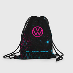 Мешок для обуви Volkswagen - neon gradient по-центру