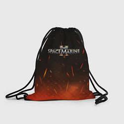 Мешок для обуви Warhammer 40000 space marine 2 logo fire