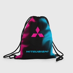 Мешок для обуви Mitsubishi - neon gradient по-центру