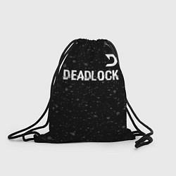 Мешок для обуви Deadlock glitch на темном фоне посередине