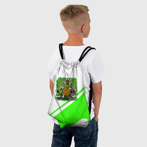 Мешок для обуви Plants vs Zombies geometry / 3D-принт – фото 4