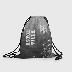 Мешок для обуви Aston Villa - grey gradient вертикально