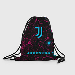 Мешок для обуви Juventus - neon gradient по-центру