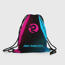 Рюкзак-мешок ARC Raiders - neon gradient по-центру, цвет: 3D-принт