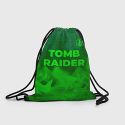 Рюкзак-мешок Tomb Raider - green gradient посередине, цвет: 3D-принт