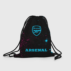 Мешок для обуви Arsenal - neon gradient по-центру