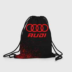 Мешок для обуви Audi - red gradient