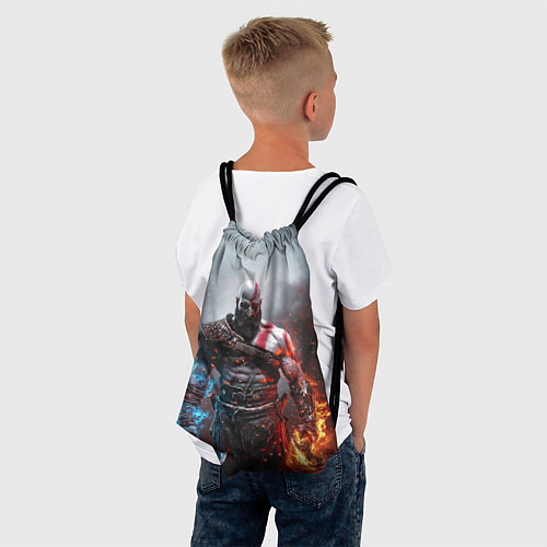 Мешок для обуви God of War Кратос / 3D-принт – фото 4