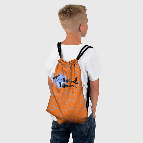 Мешок для обуви Хэллоуин - луна / 3D-принт – фото 4