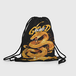 Мешок для обуви Gold snake