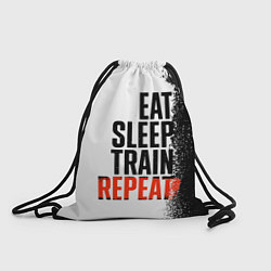 Мешок для обуви Eat sleep train repeat