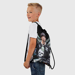 Рюкзак-мешок Slava Marlow music artist, цвет: 3D-принт — фото 2