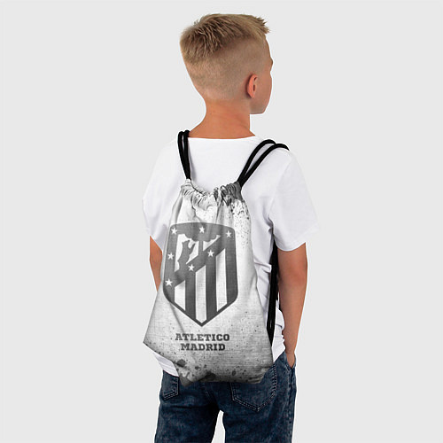 Мешок для обуви Atletico Madrid - white gradient / 3D-принт – фото 4