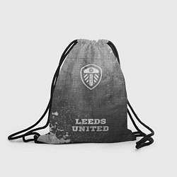 Мешок для обуви Leeds United - grey gradient по-центру