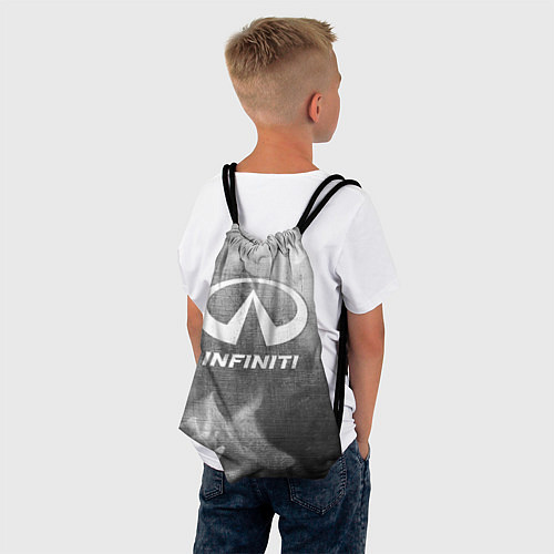 Мешок для обуви Infiniti - grey gradient / 3D-принт – фото 4