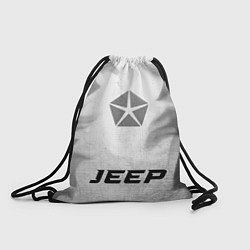 Мешок для обуви Jeep - white gradient по-центру
