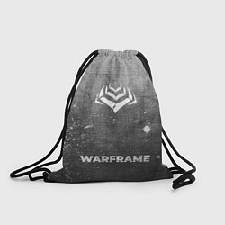 Рюкзак-мешок Warframe - grey gradient по-центру, цвет: 3D-принт