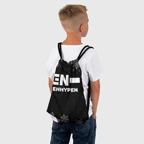 Мешок для обуви Снежный Enhypen / 3D-принт – фото 4