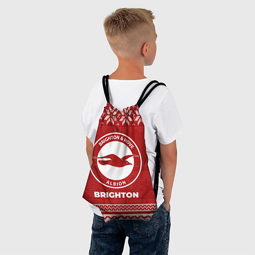 Мешок для обуви Новогодний Brighton / 3D-принт – фото 4