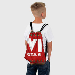 Рюкзак-мешок GTA 6 new year, цвет: 3D-принт — фото 2