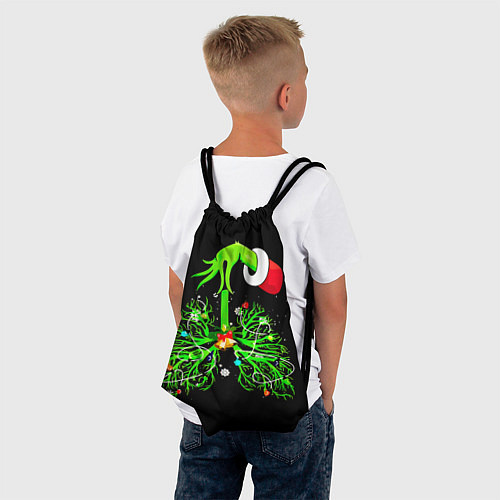 Мешок для обуви Гринч похищает сердца / 3D-принт – фото 4