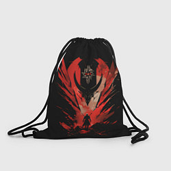 Рюкзак-мешок Dragon age Inquisition art, цвет: 3D-принт