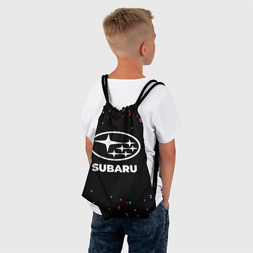 Мешок для обуви Subaru конфети / 3D-принт – фото 4
