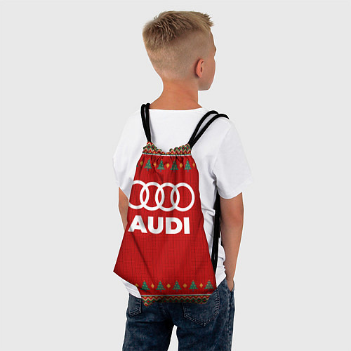 Мешок для обуви Audi new year / 3D-принт – фото 4