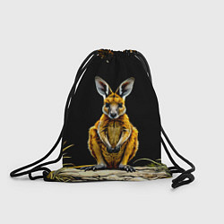 Мешок для обуви Кенгуру на черном