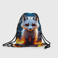 Мешок для обуви Песец в огне