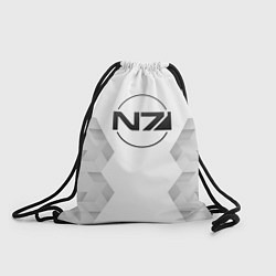 Мешок для обуви Mass Effect white poly