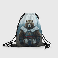 Мешок для обуви Воин русский медведь