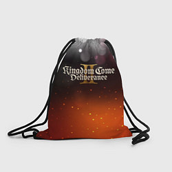 Рюкзак-мешок Kingdom Come Deliverance 2 logo, цвет: 3D-принт