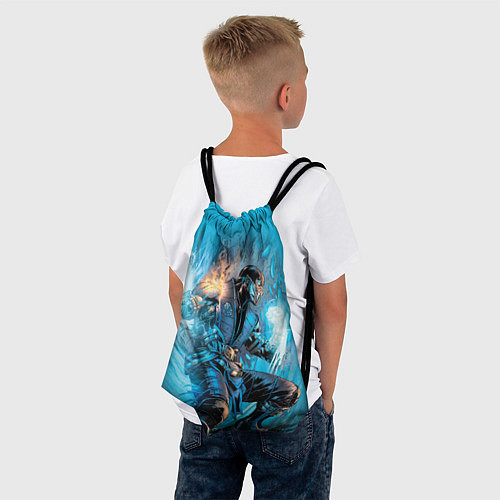 Мешок для обуви Mortal Kombat - Sub-Zero / 3D-принт – фото 4