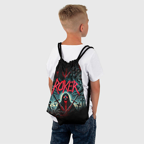 Мешок для обуви Roker - blood in the ground / 3D-принт – фото 4