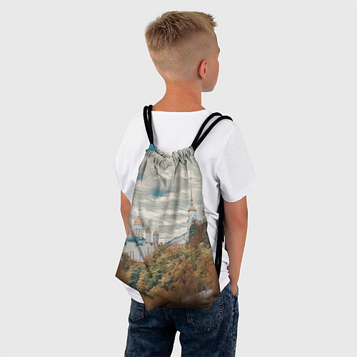 Мешок для обуви Храм на горе / 3D-принт – фото 4