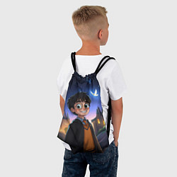 Рюкзак-мешок Счастливый Гарри Поттер, цвет: 3D-принт — фото 2