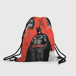 Рюкзак-мешок Бэтмен граффити на стене, цвет: 3D-принт