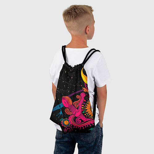 Мешок для обуви Psychedelic abstract art / 3D-принт – фото 4