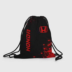 Рюкзак-мешок Honda - red gradient вертикально, цвет: 3D-принт